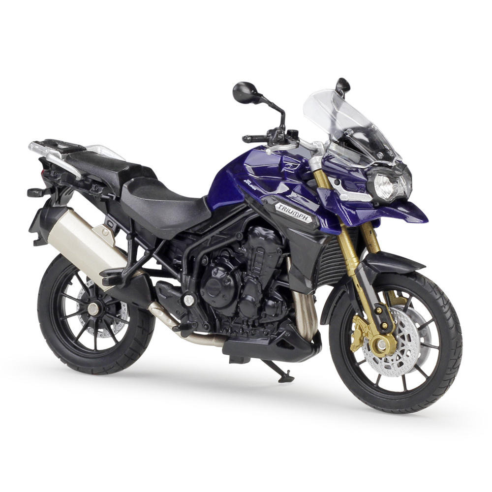 Welly 1/18 Triumph Tiger Explorer Diecast Macera Tutkunlarının Zirve Noktası