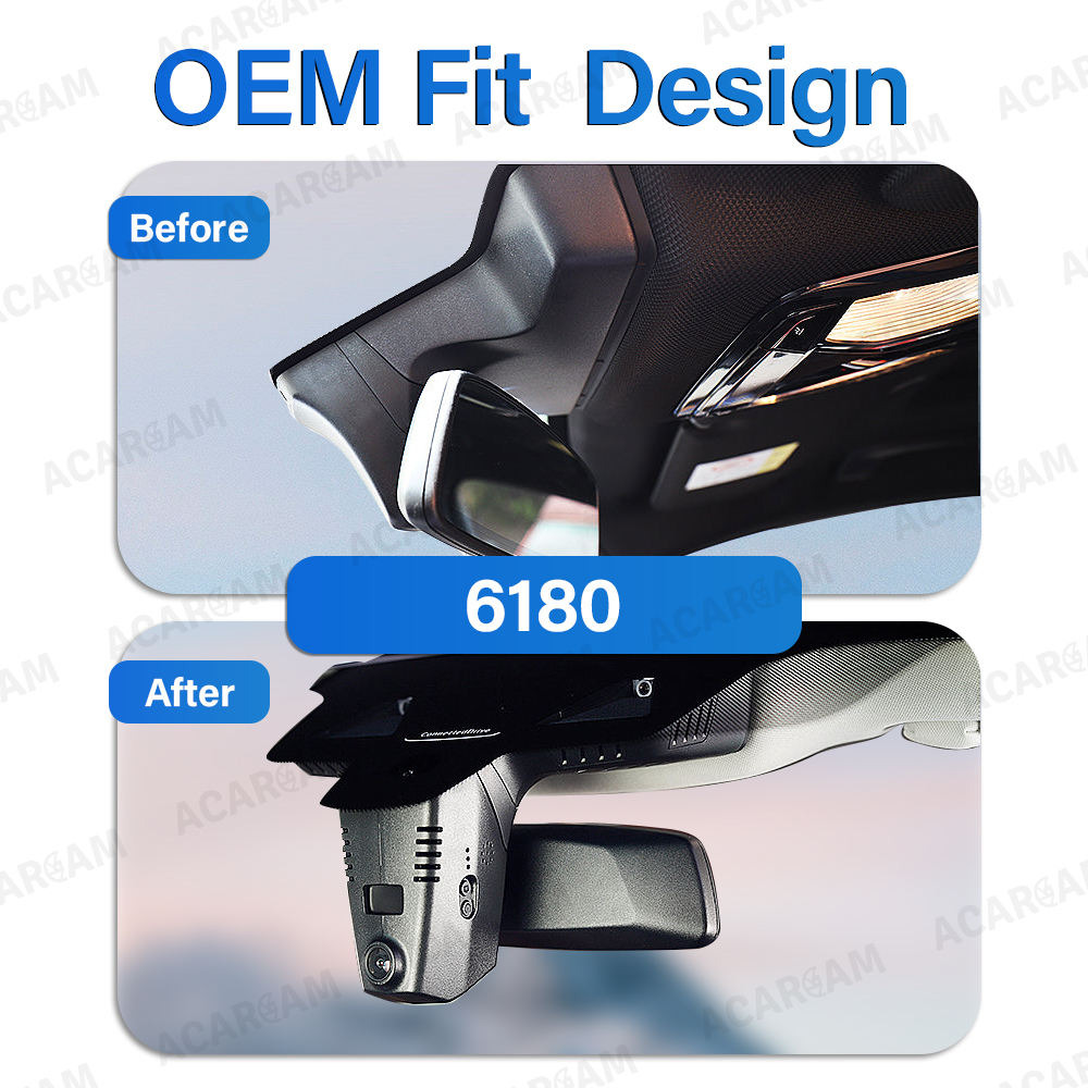 BMW 5 Serisi, 7 Serisi, 530Li ve 525Li Modellerine Özel 4K Tak-Çalıştır Dash Cam