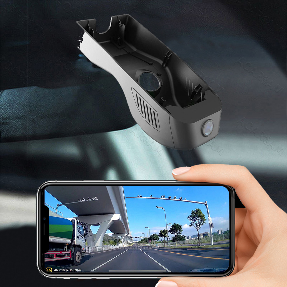 Cadillac XT5 2016 Modele Özel OEM Entegre 4K ve 1080P Dual Dash Cam