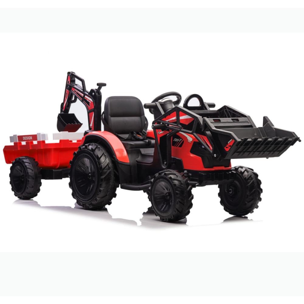 GardenPro 24V Endüstriyel Tip Çocuk Traktörü - Yüksek Manevra Gücü