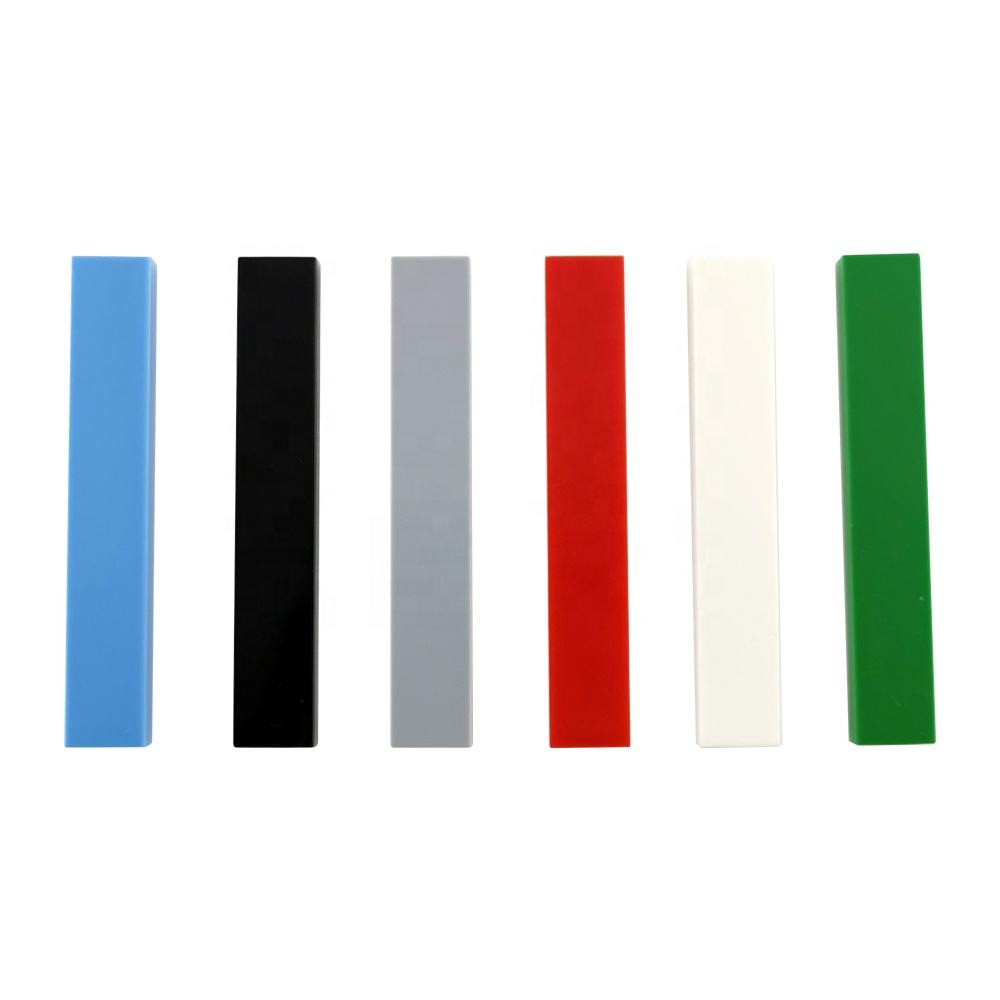 EduWeDo No. 6636 Teknik Düz Plaka 1x6 (Tile 1x6) – Robotik Yüzey Bitirme ve Düşük Sürtünmeli Ray Elemanları