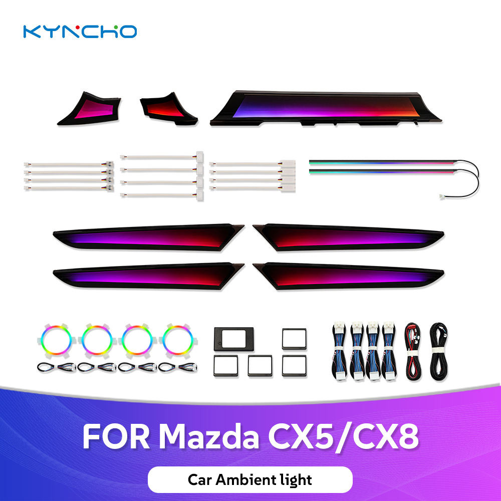 Mazda CX-5 & CX-8 (2012-2025) Akıllı Symphony LED İç Mekan Ambiyans Aydınlatma Sistemi