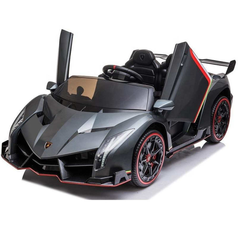 12V Licensed Lamborghini Huracán STO - Yarış Pistinden Yollara, Orijinal Lisanslı, Arka Kanatlı, Eva Tekerlekli ve Uzaktan Kumandalı Premium Akülü Süper Spor