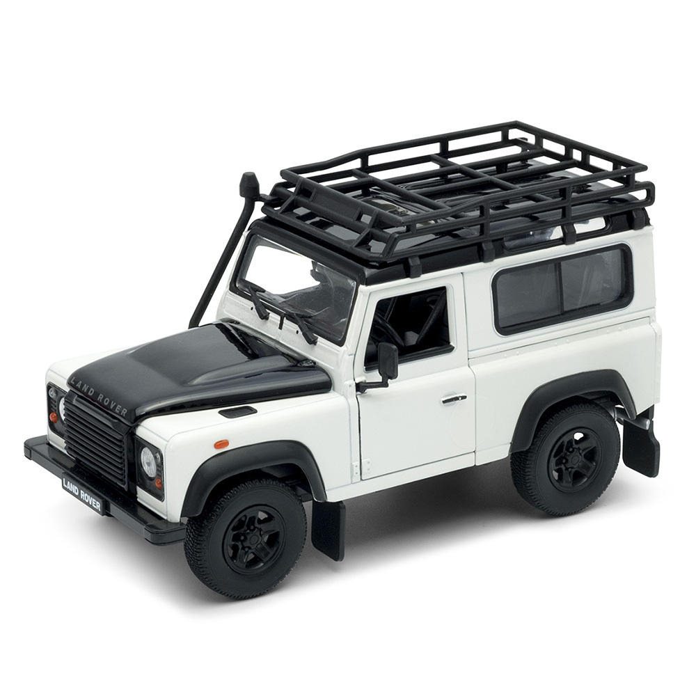 Welly 1/24 Land Rover Defender Diecast Arazi Yollarının Sarsılmaz İngiliz Efsanesi