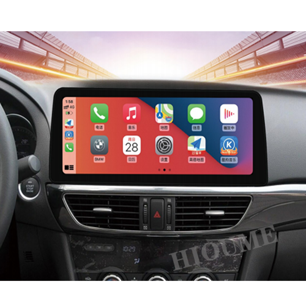 Mazda 6 10.25 inch Android 10 - CarPlay - Android - GPS Navigasyon - Multimedya Ekran 2014-2022