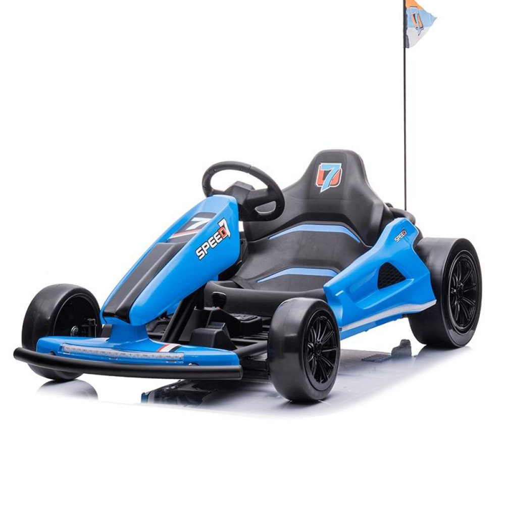 12V Pro-Racer Go-Kart - Ayarlanabilir Koltuklu, Düşük Şasili, Aerodinamik Tasarımlı ve Yüksek Performanslı Çocuk Yarış Aracı
