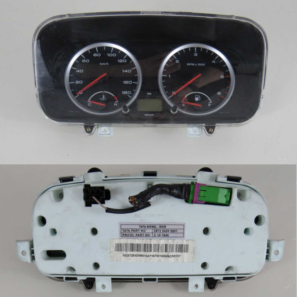 Tata Indica Mk1 (1998-2007) Orijinal Gösterge Paneli / Instrument Cluster (OE: 287254209901)