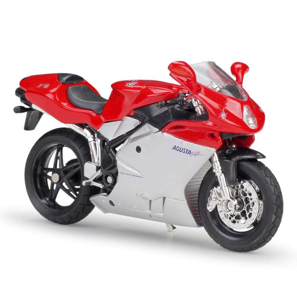 Welly 1/18 MV Agusta F4S Diecast İtalyan Mühendisliğinin Safkan Tasarımı