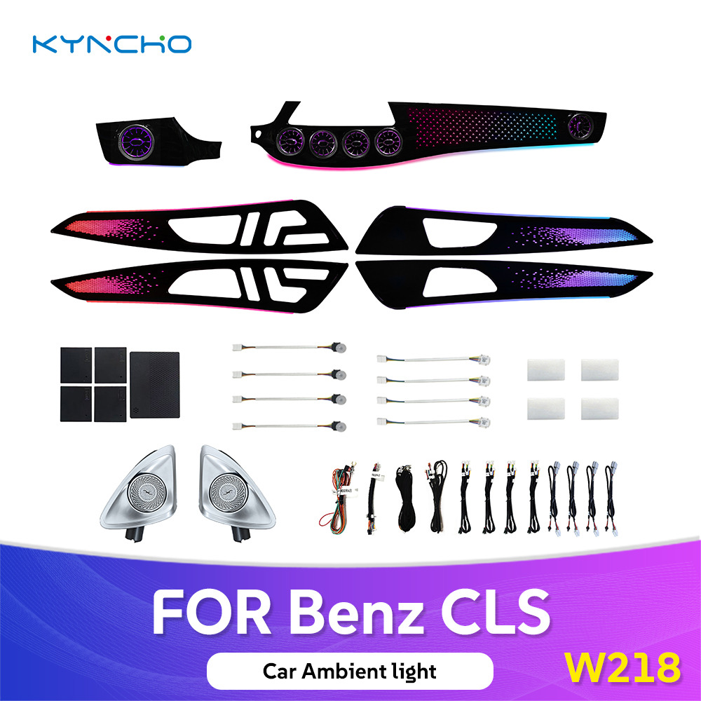 Mercedes-Benz CLS W218 (2012-2017) Bluetooth APP Kontrollü Akıllı LED İç Mekan Aydınlatma Sistemi