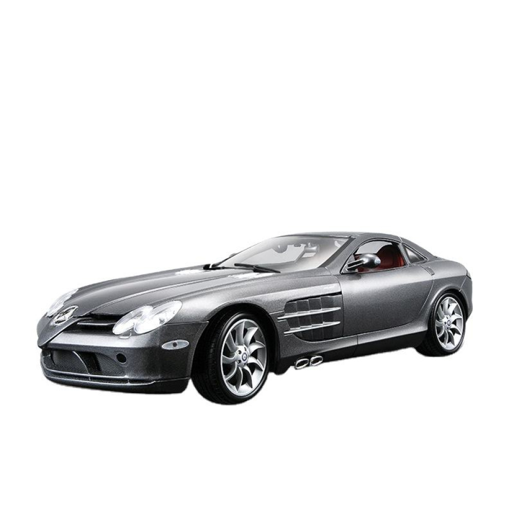 Maisto 1/18 Mercedes-Benz SLR McLaren Diecast Gümüş Ok ve İngiliz Mühendisliğinin Efsanevi Buluşması