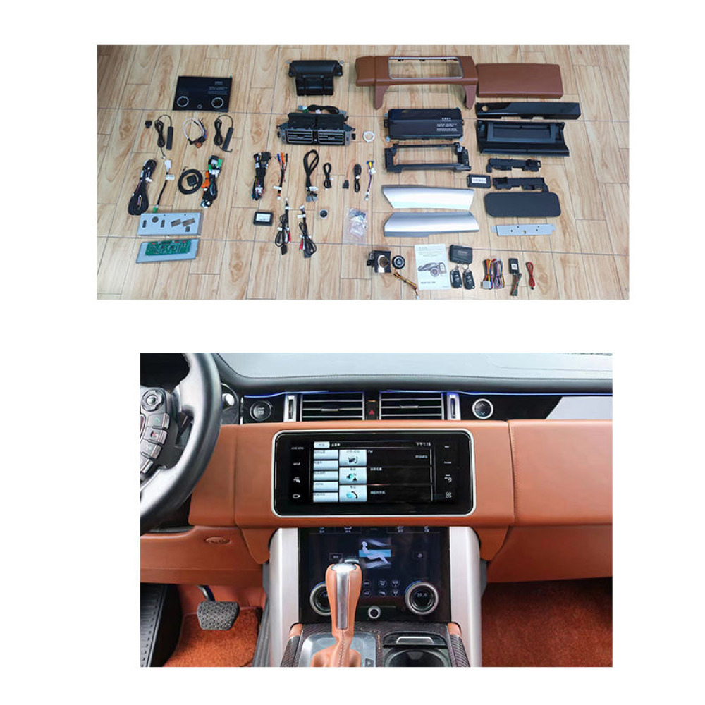 Range Rover Vogue (L322) İçin Dijital LCD Gösterge Paneli ve L405 Görünüm Dönüşüm Kiti (2002-2012)