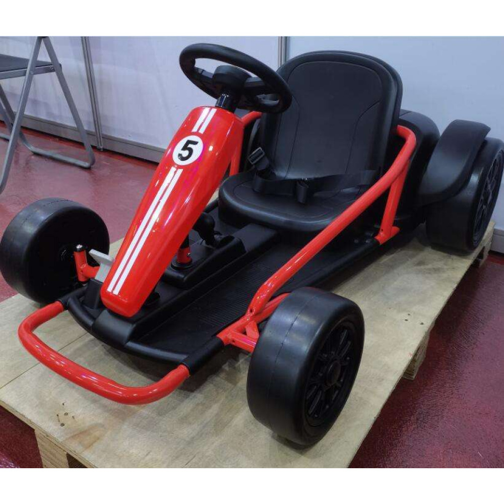 Hyper-Drift 24V Profesyonel Elektrikli Go-Kart - Sessiz Motor ve Yüksek Performans