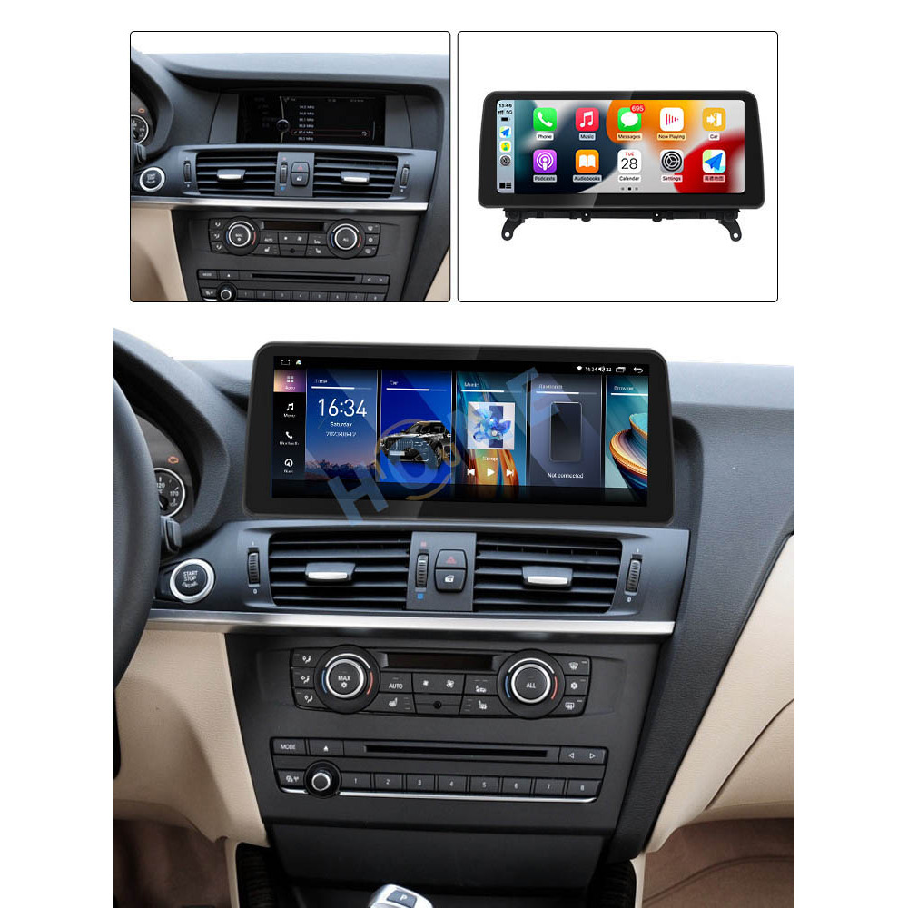 BMW X3 F25 12.5 /10.25 inch Android 13 - CarPlay - Android - GPS Navigasyon - Multimedya NBT Ekran 2011-2016