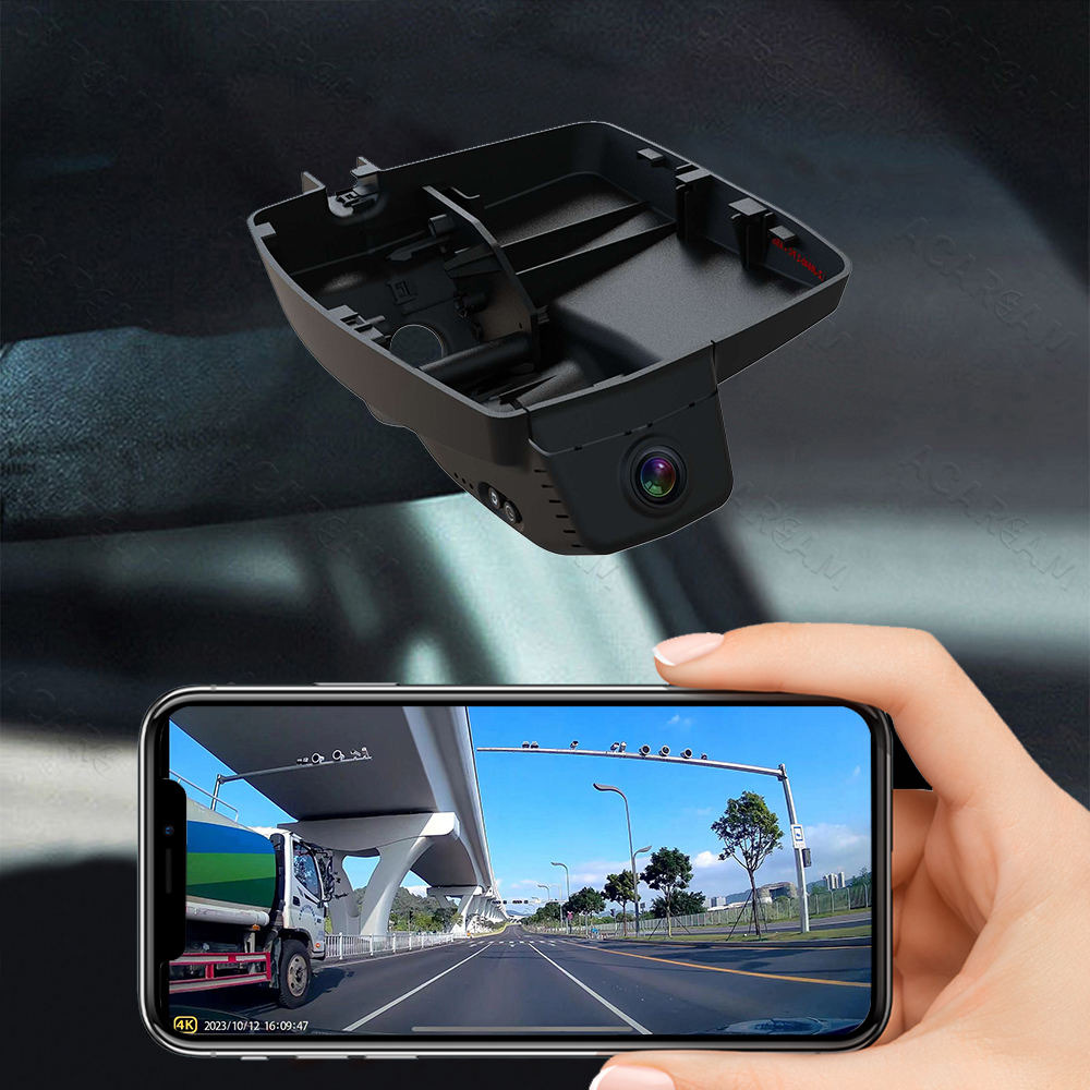 Citroen C6 2019-2023 Modele Özel 4K Çift Lensli Gizli Dash Cam