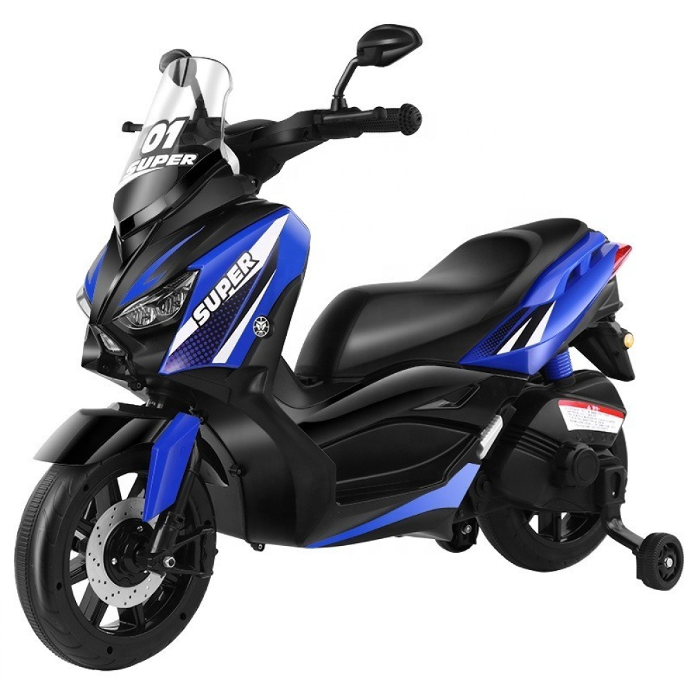 X-City 12V - Maxi-Scooter Tasarımlı, Geniş Siperlikli, 12V Çift Motorlu Akülü Motor