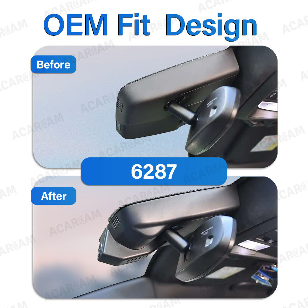 Chevrolet Malibu 2021-2022 Modele Özel 4K ve 1080P Çift Kanallı Gizli Dash Cam