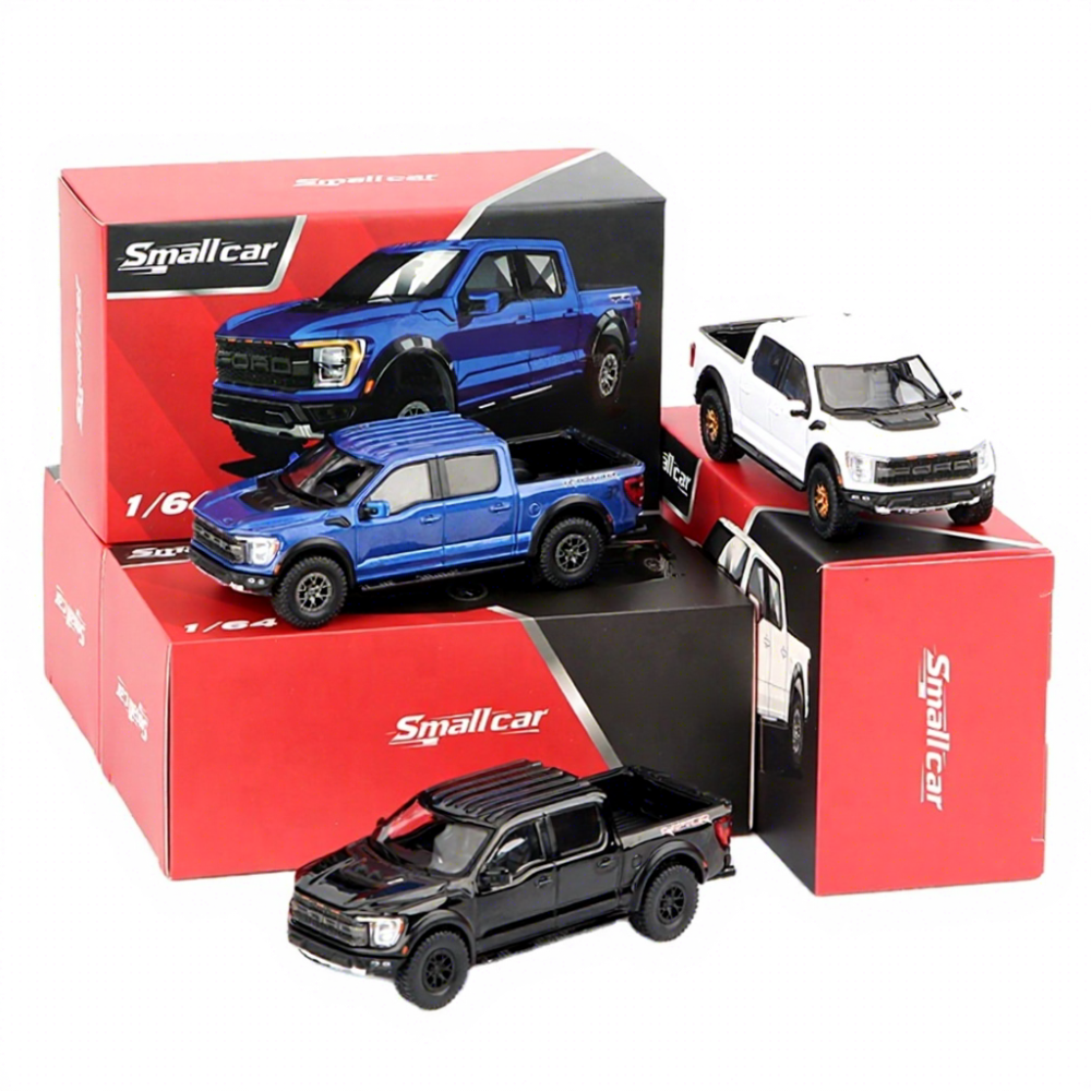 Smallcar 1/64 Ford F-150 Raptor - Efsanevi Pickup Diecast Model Araba