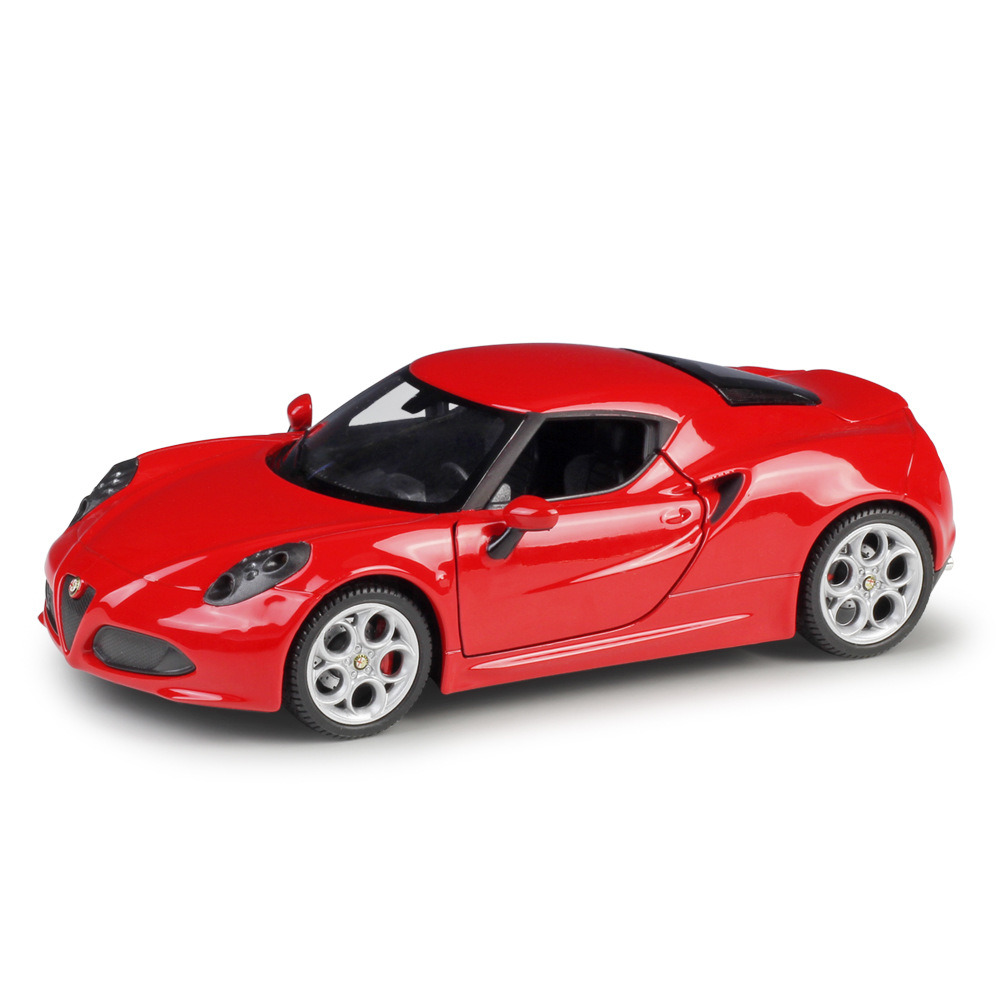 Welly 1/24 Alfa Romeo 4C Diecast İtalyan Tutkusu ve Safkan Hafiflik