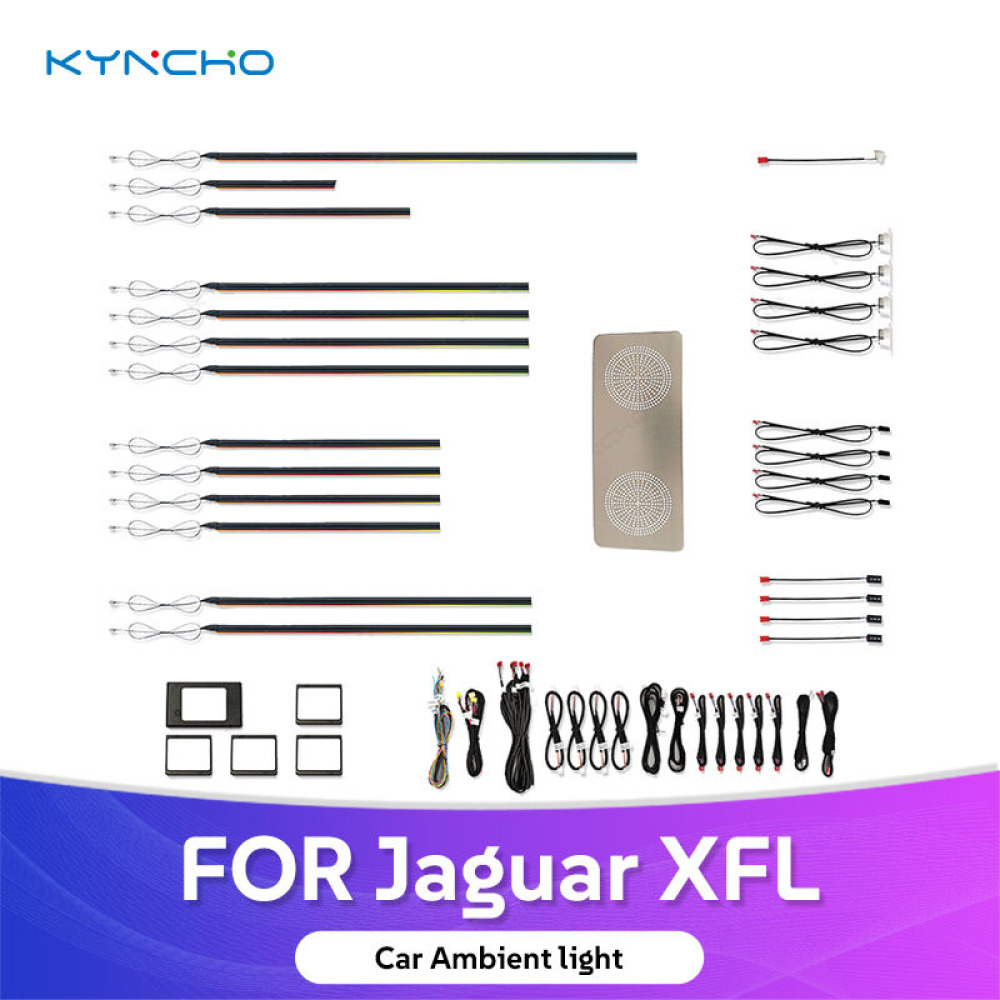 Jaguar XFL X260 Symphony LED & 64 Renk Profesyonel İç Mekan Ambiyans Aydınlatma Sistemi