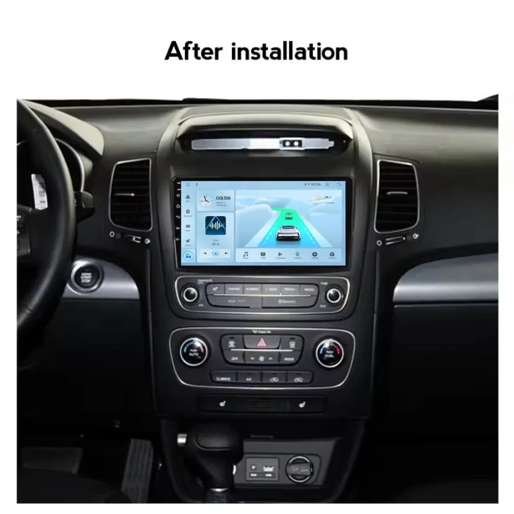 Kia Sorento (2013-2015) Android 14.0 Kablosuz CarPlay & 9 inç Multimedya Sistemi
