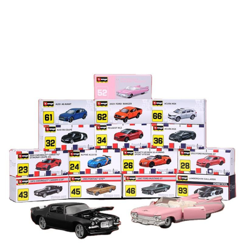Bburago 1/64 Racing Car Series Diecast – Pistlerin Minyatür Devleri ve Yarış Tutkusu