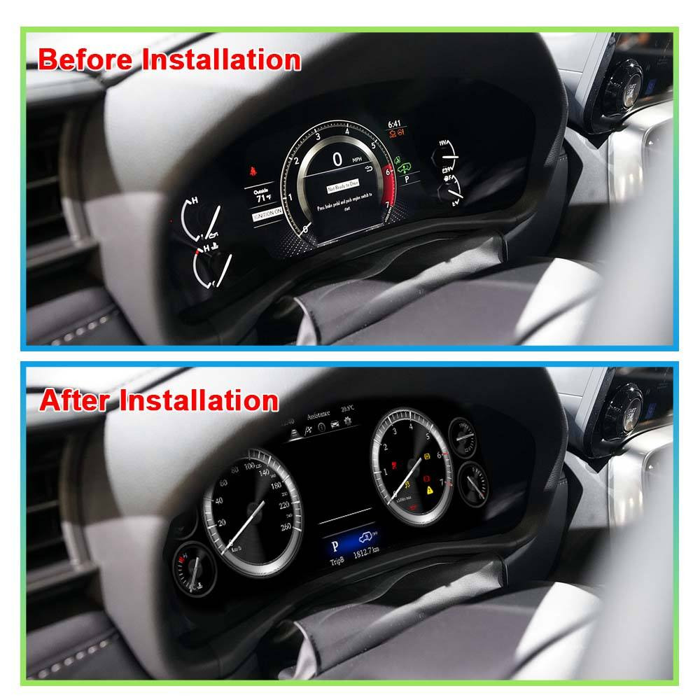 Lexus LX570 Hayalet Ekran Gösterge 2007-2015