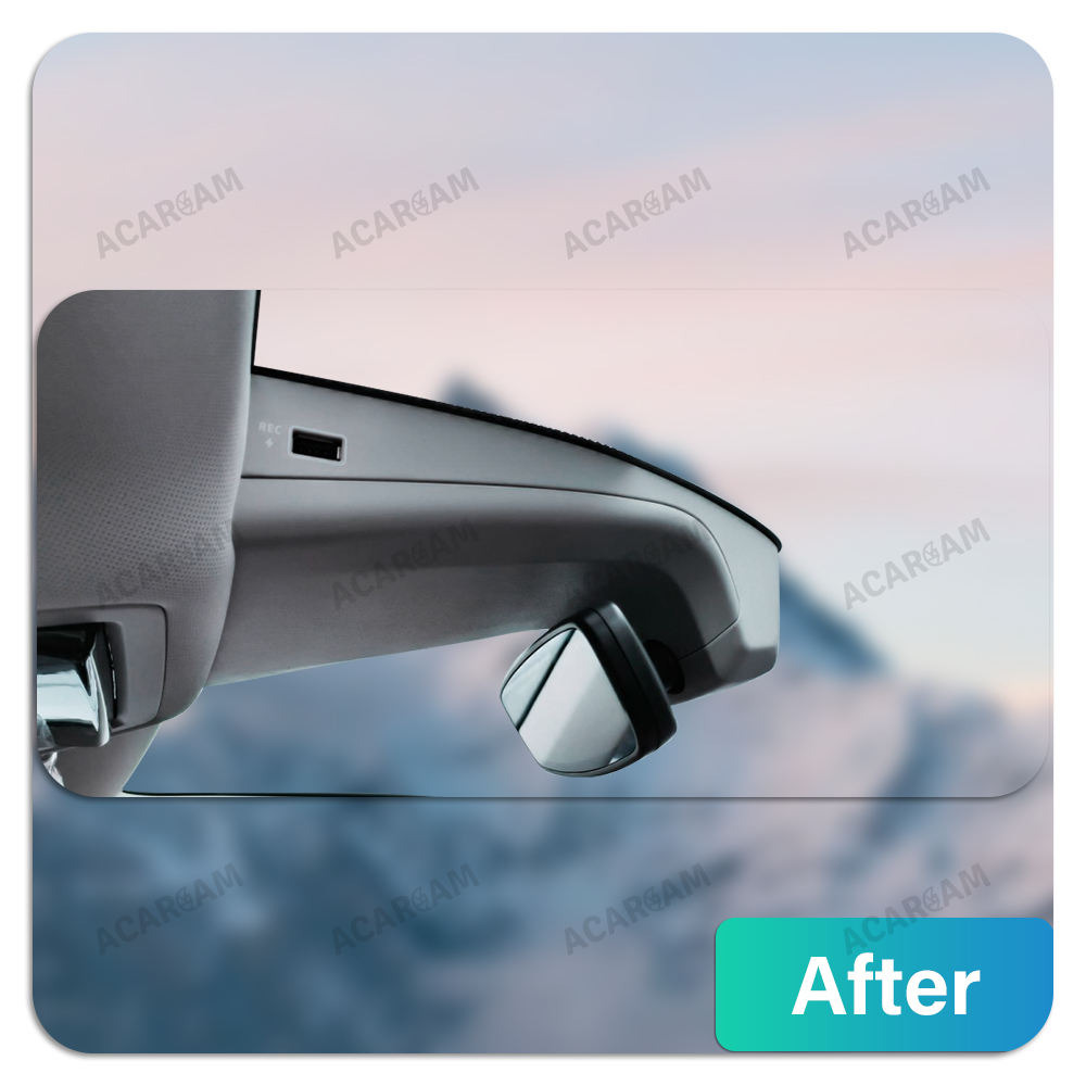 Volkswagen ID.7 VIZZION (2024) İçin 4K UHD Çift Lensli Gizli Dash Cam