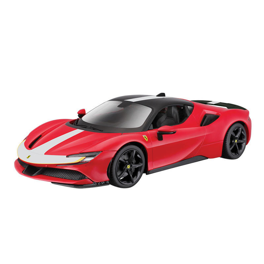 Bburago 1/18 Ferrari SF90 Stradale Diecast Hibrit Teknolojinin ve İtalyan Hız Tutkusunun Zirvesi