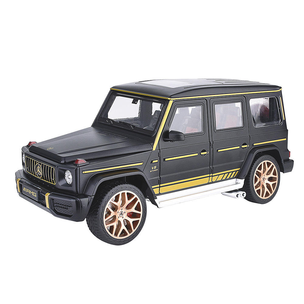 Black Mamba 1/18 Mercedes-Benz G63 AMG – Dev Ölçekli Metalik Güç ve Zırhlı Prestij Diecast Dünyasında