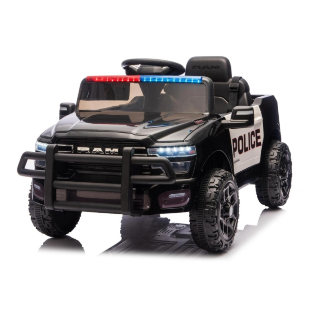RAM 3500 Lisanslı 12V Çocuk Akülü Polis Devriye Aracı