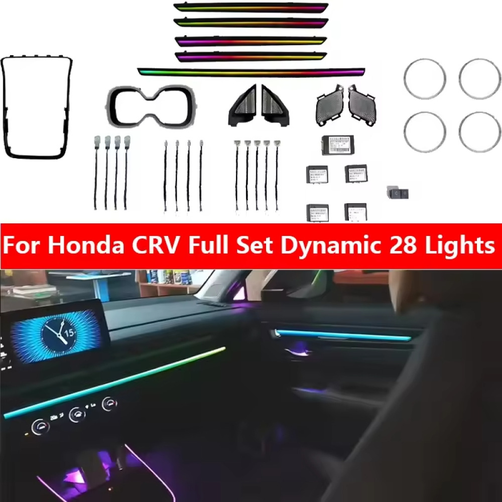 Honda CR-V Araç İçi Ambiyans Led Aydınlatma 2023