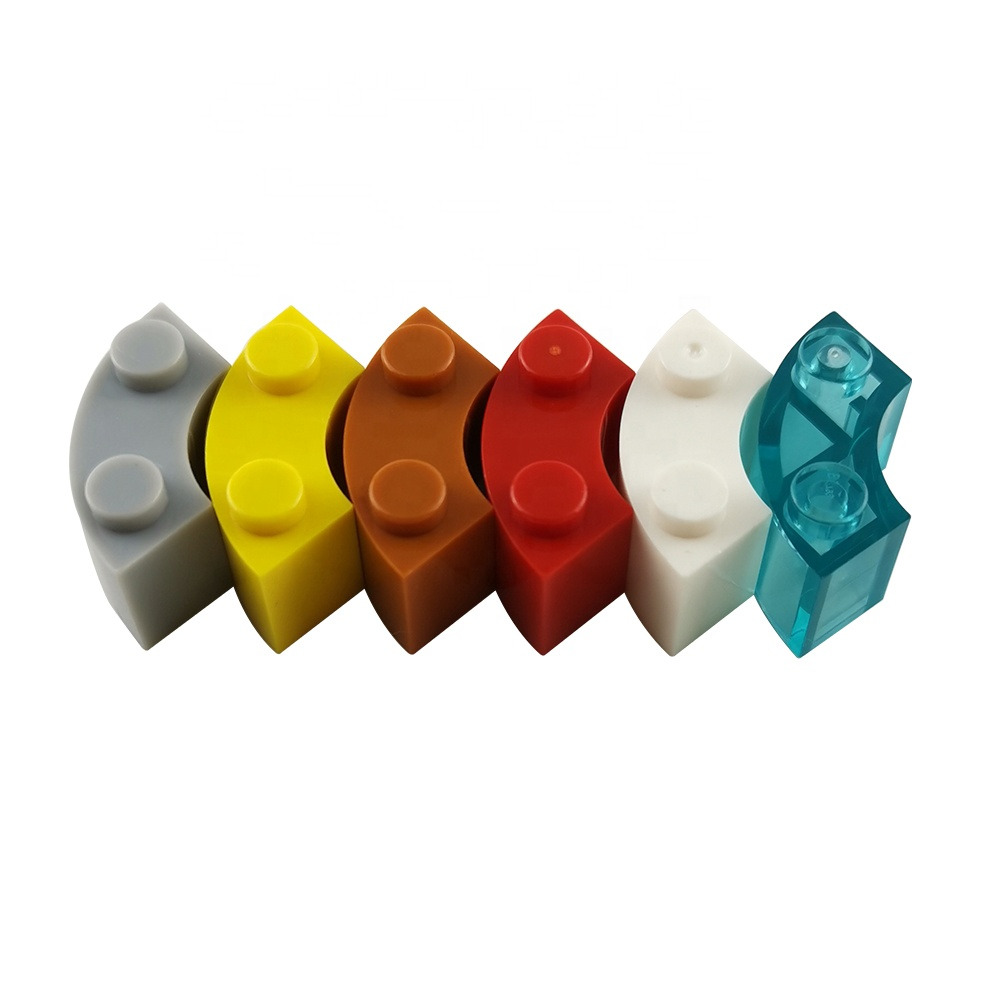 EduWeDo No. 85080 Teknik Oval Köşe Bloğu (2x2 Macaroni Brick) – Robotik Kavisli Gövde ve Yumuşak Geçişli Tasarım Elemanları