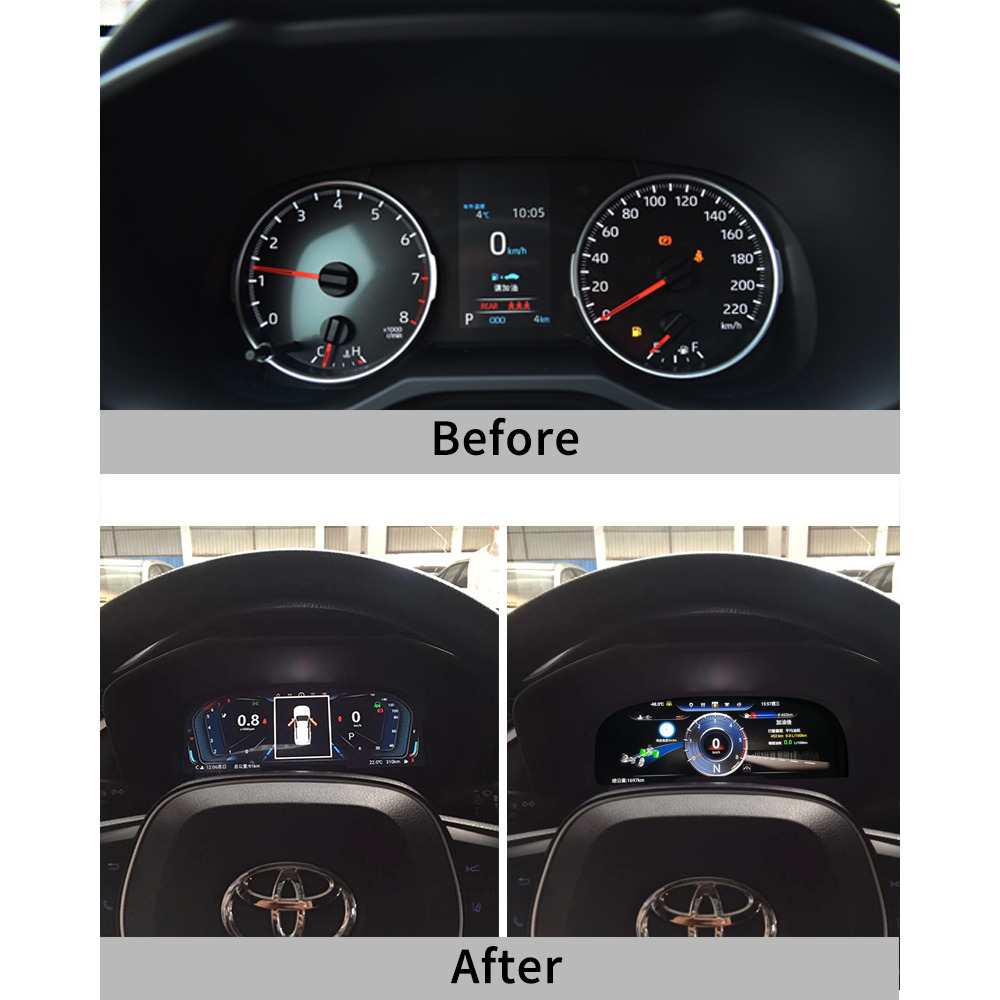 Toyota RAV4 Series Hayalet Ekran Gösterge