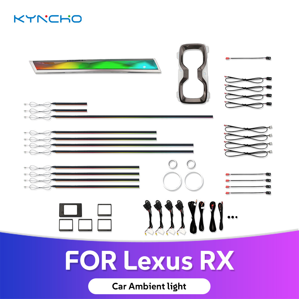 Lexus RX AL30 (2023-2025) Active Symphony LED & 64 Renk İç Mekan Ambiyans Aydınlatma Sistemi