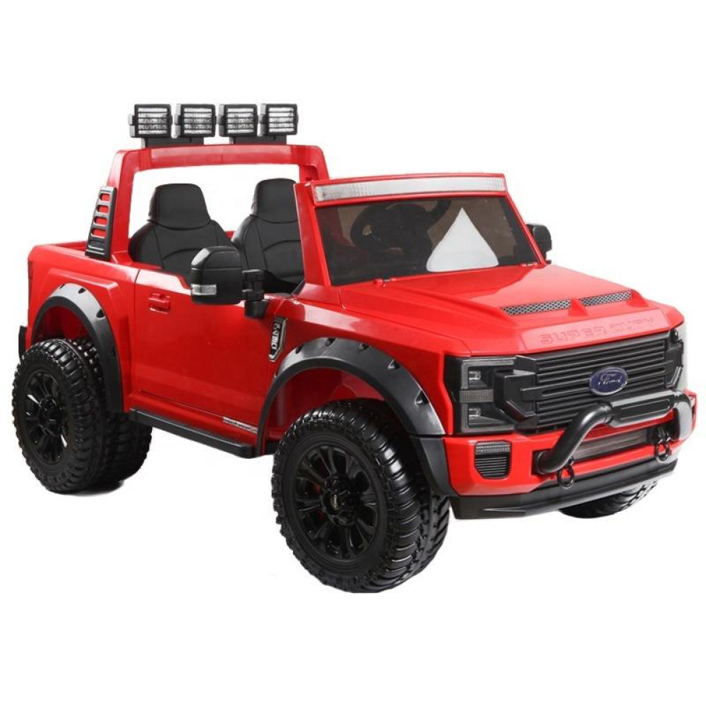 F-450 Super-Duty 24V Monster - Çift Arka Tekerlekli, C-Clamp Farlı, 24V Çift Motorlu ve Lisanslı Akülü Dev Pick-Up