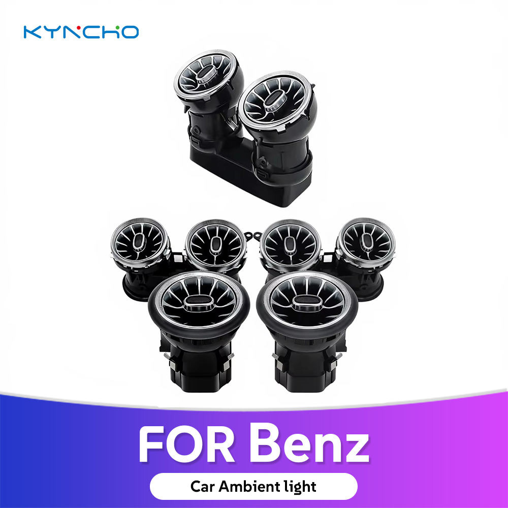 Mercedes-Benz E-Class W213 & C-Class W205 Akıllı LED New Turbo Hava Menfezi Aydınlatma Sistemi