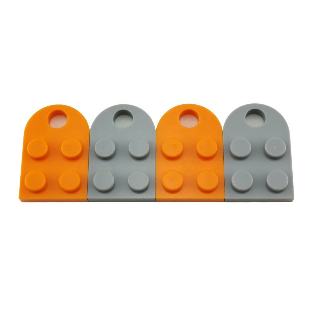 EduWeDo No. 3176 Teknik Delikli Plaka (Plate 3x2 with Hole) – Robotik Menteşe ve Çekme Aparatı Bağlantı Elemanları