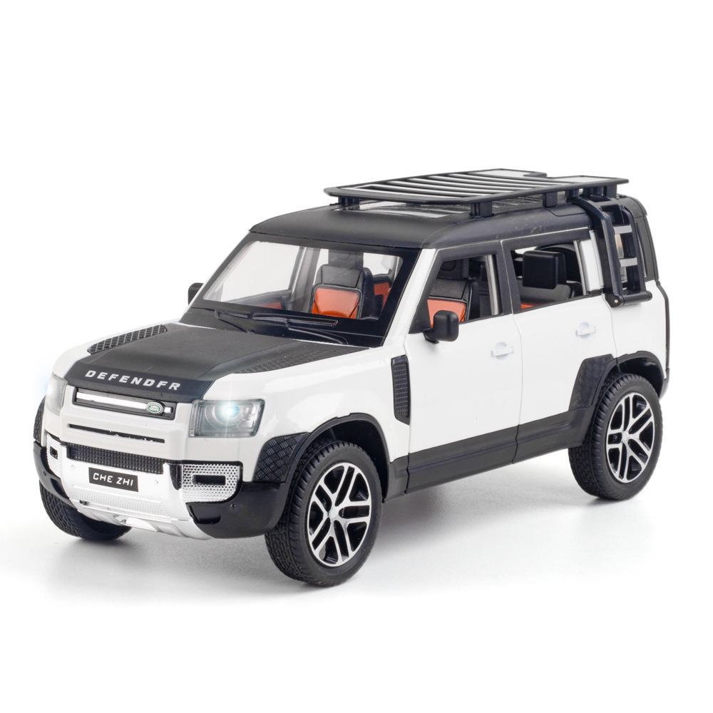 CHEZHI 1/24 Land Rover Defender Off-Road – Arazi İkonunun Metalik Gücü ve Macera Ruhu Diecast Dünyasında