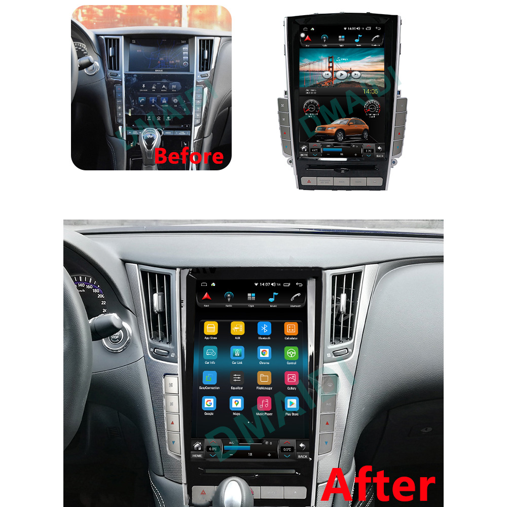 Infiniti Q50 Q60 Tesla Ekran 2012-2020