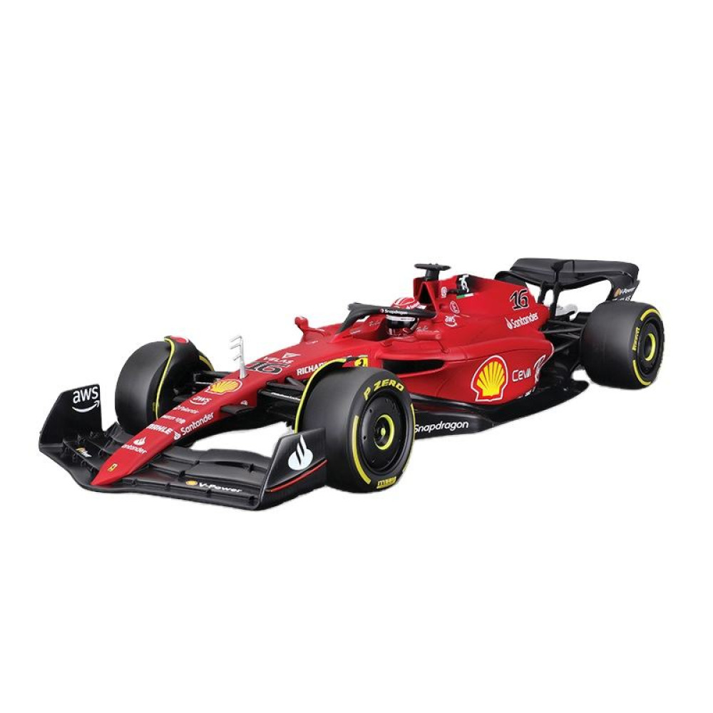 Bburago 1/18 Ferrari F1-75 Diecast Pistlerin Kırmızı Efsanesi ve Formula 1’in Mühendislik Şaheseri