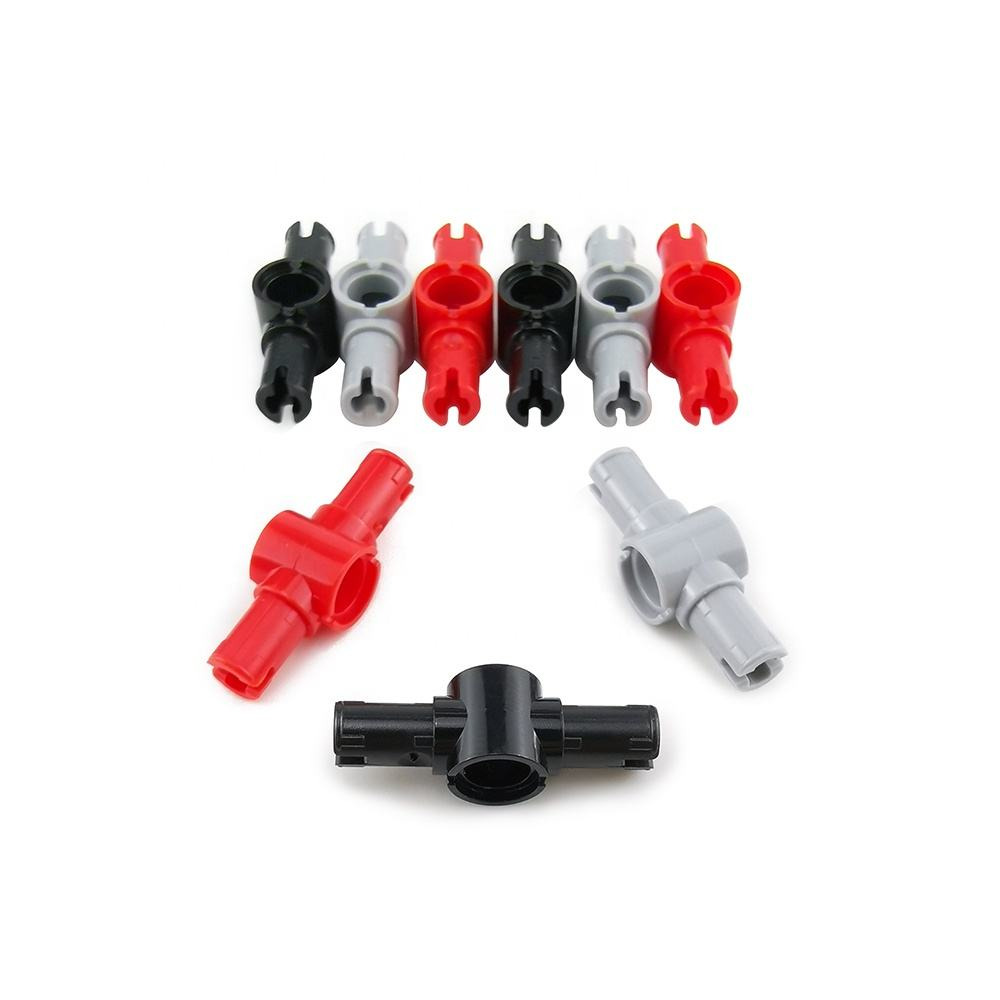 EduWeDo No. 87082 Teknik Sürtünmeli Uzun Pim (Pin 3L with Friction Ridges and Center Pin Hole) – Robotik Çok Yönlü Bağlantı ve İleri Seviye Kilitleme Elemanları