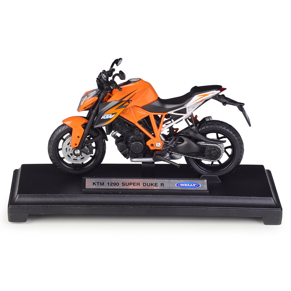 Welly 1/18 KTM 1290 Super Duke R Diecast Canavar Koleksiyonunuzda