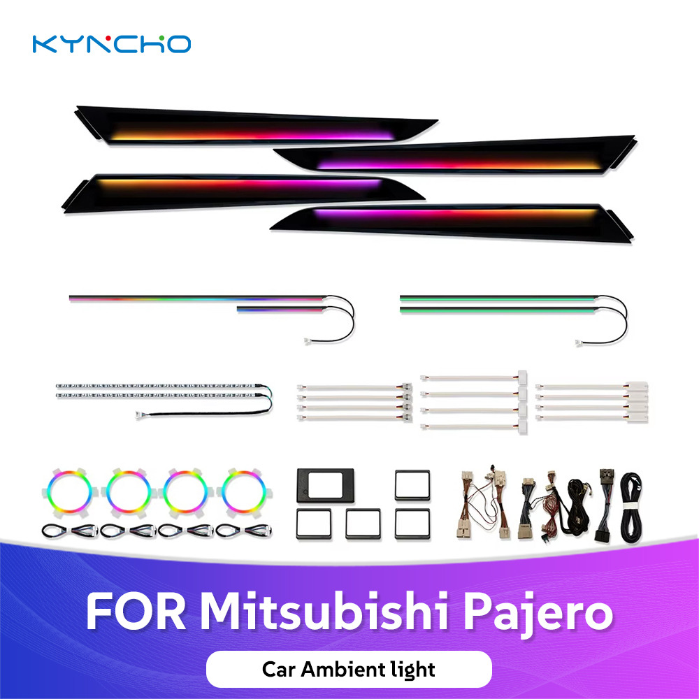 Mitsubishi Pajero Akıllı Symphony LED İç Mekan Ambiyans Aydınlatma Sistemi