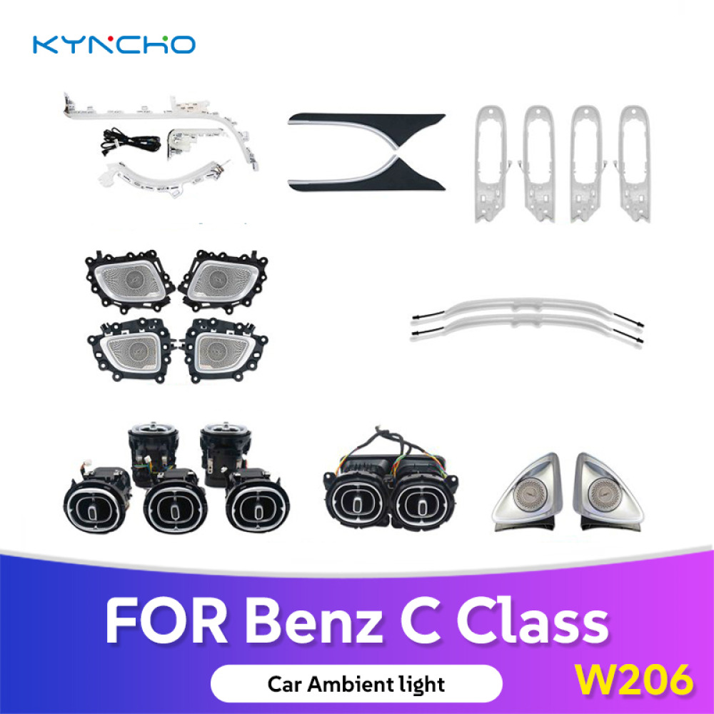 Mercedes-Benz C-Class W206 (2022-2026) Akıllı LED İç Mekan Ambiyans Aydınlatma Sistemi