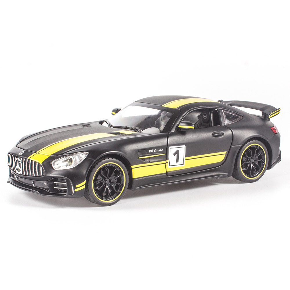 CHEZHI 1/24 Mercedes-AMG GT – Alman Mühendisliğinin Hırçın Gücü ve Metalik Estetik Diecast Koleksiyonunuzda
