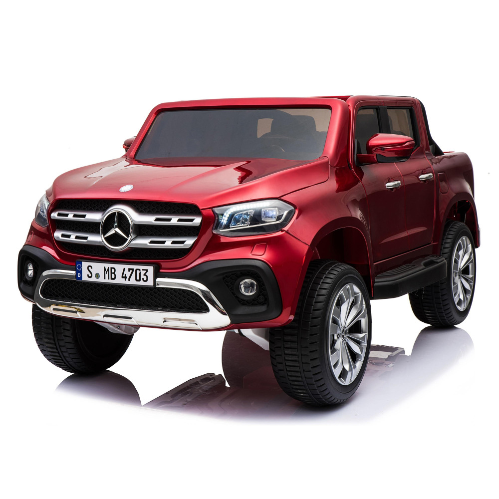12V Licensed Mercedes-Benz X-Class - Orijinal Lisanslı, Geniş Bagajlı, Eva Yumuşak Tekerlekli, Deri Koltuklu ve Uzaktan Kumandalı Akülü Çocuk Pick-up / Kamyoneti