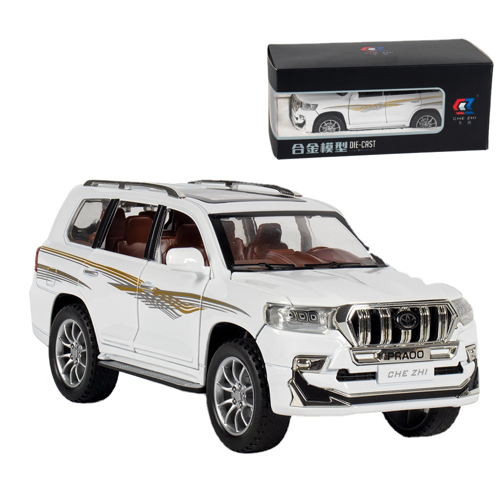 CheZhi 1/24 Toyota Land Cruiser Prado – Arazi Hakimiyeti ve Metalik Güç Diecast Koleksiyonunuzda
