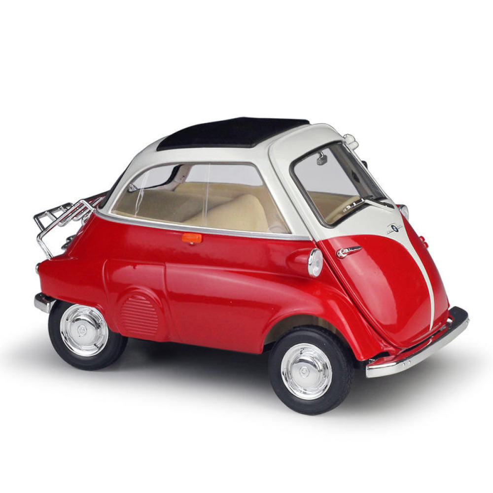 Welly 1/18 BMW Isetta Diecast Mikro Otomobil Devriminin ve Tasarım Dehasının En Sevimli Hali