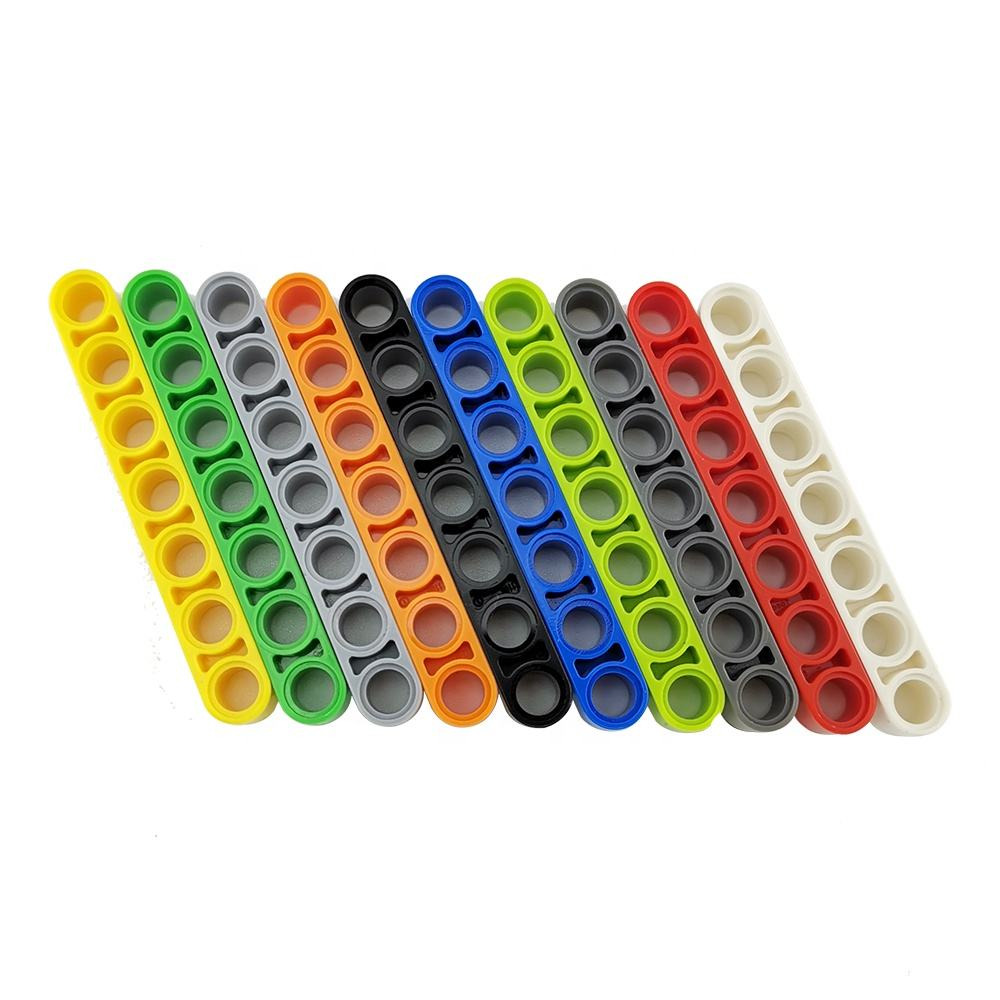 EduWeDo No. 32524 Teknik Kalın Delikli Kiriş (1x7) – Robotik İskelet Yapılandırma ve Orta Ölçekli Gövde Destek Elemanları