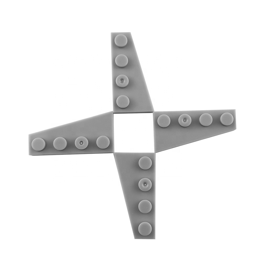 EduWeDo No. 41769 Teknik Sol Kanat Plakası (Wedge Plate 4x2 Left) – Robotik Simetri, Aerodinamik Gövde ve Keskin Hat Tasarım Elemanları